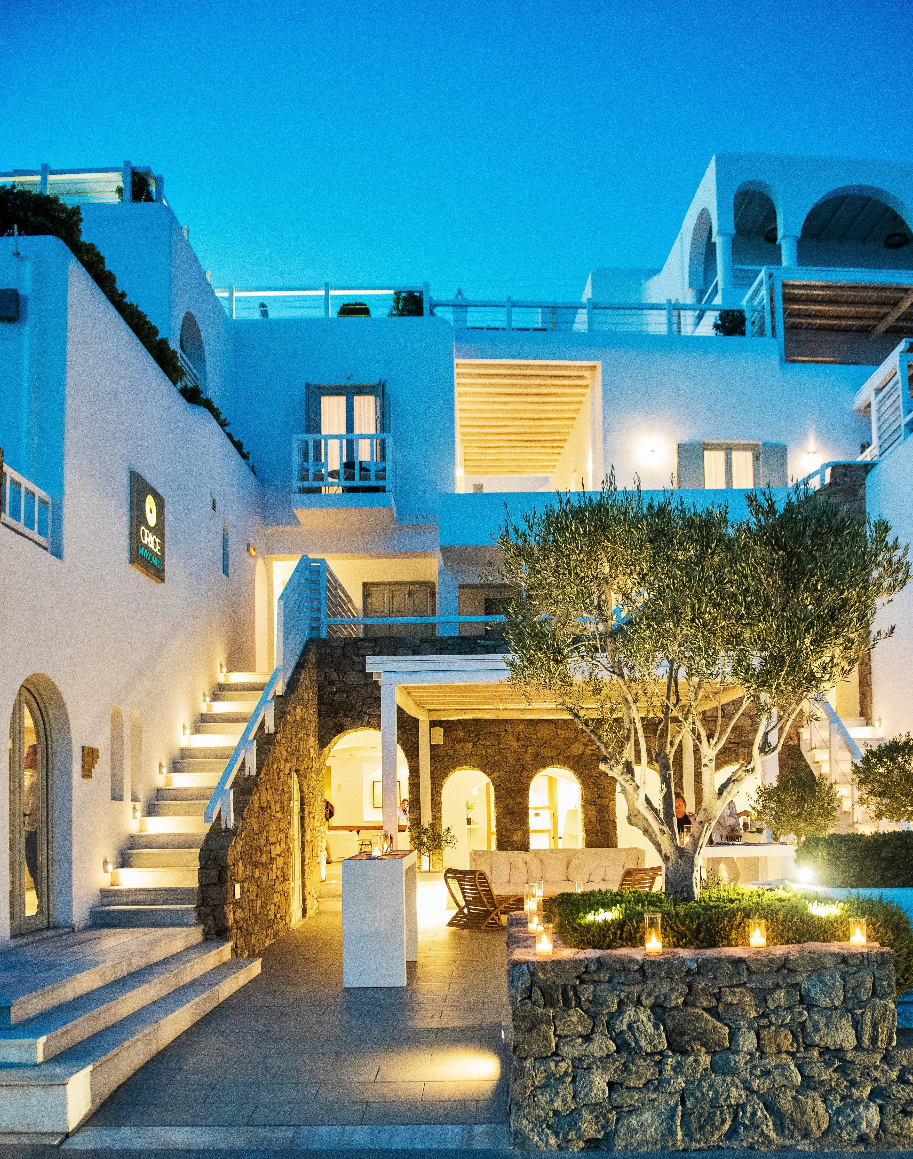 Grace Mykonos Hotel Agios Stefanos  Buitenkant foto