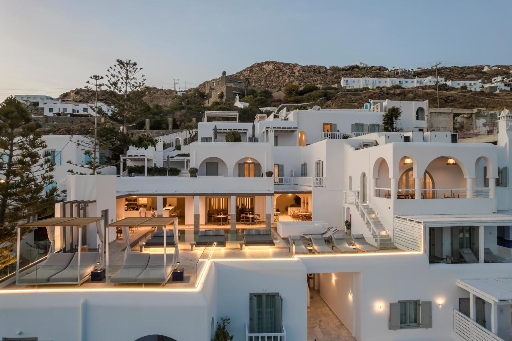 Grace Mykonos Hotel Agios Stefanos  Buitenkant foto