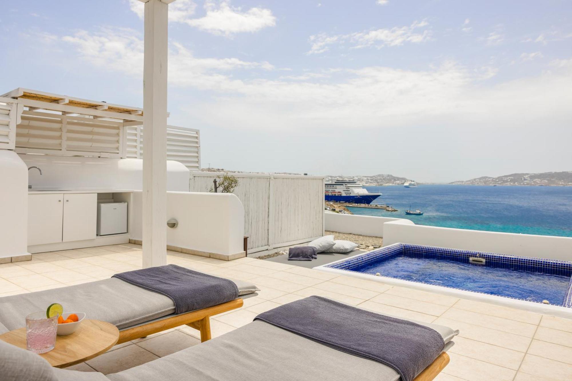 Grace Mykonos Hotel Agios Stefanos  Buitenkant foto